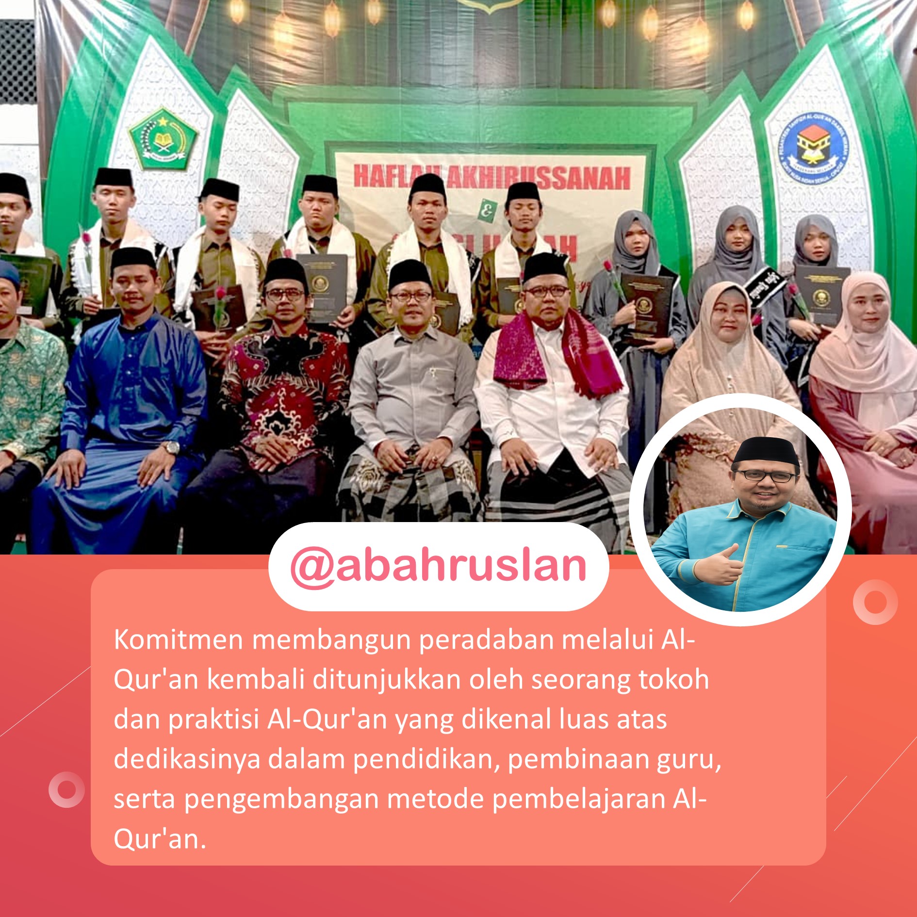 Pengabdian Guru Al-Qur'an