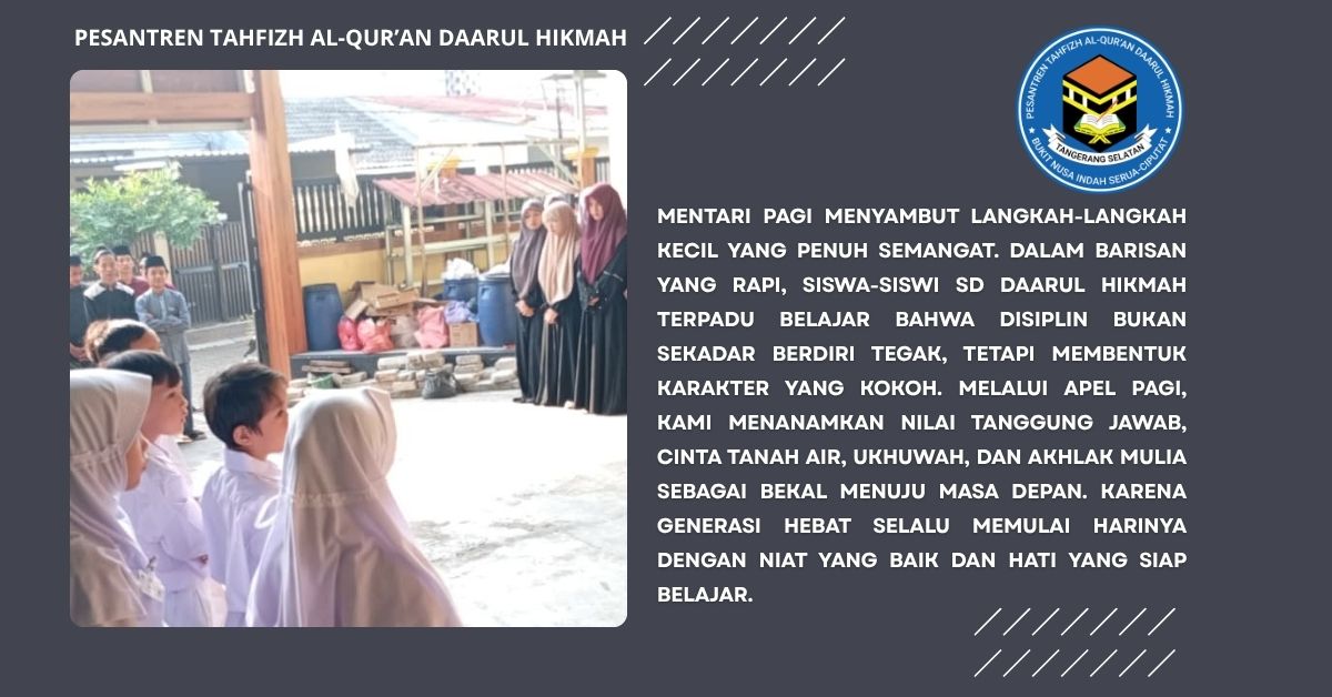 Apel Upacara Pagi